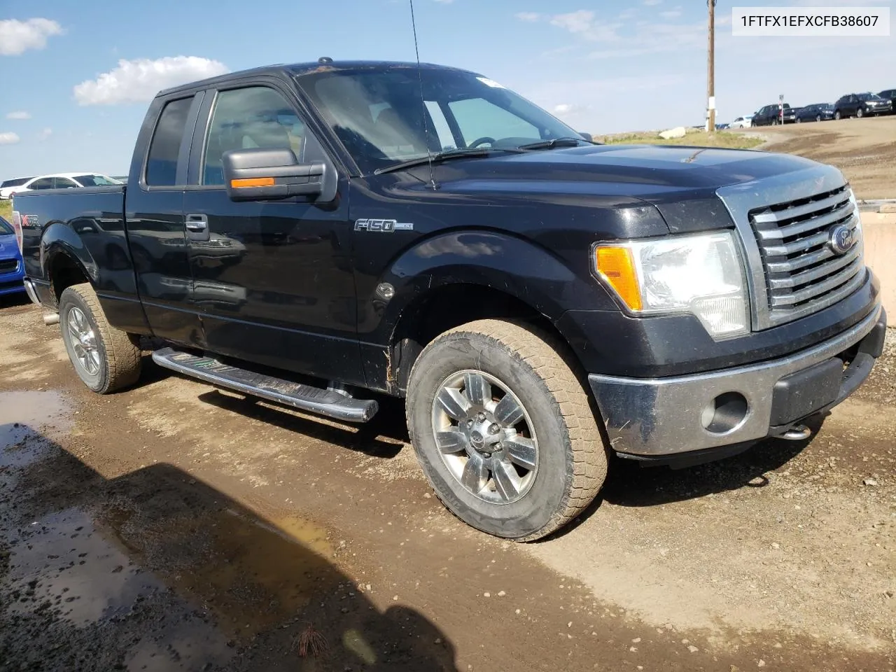 2012 Ford F150 Super Cab VIN: 1FTFX1EFXCFB38607 Lot: 71220174