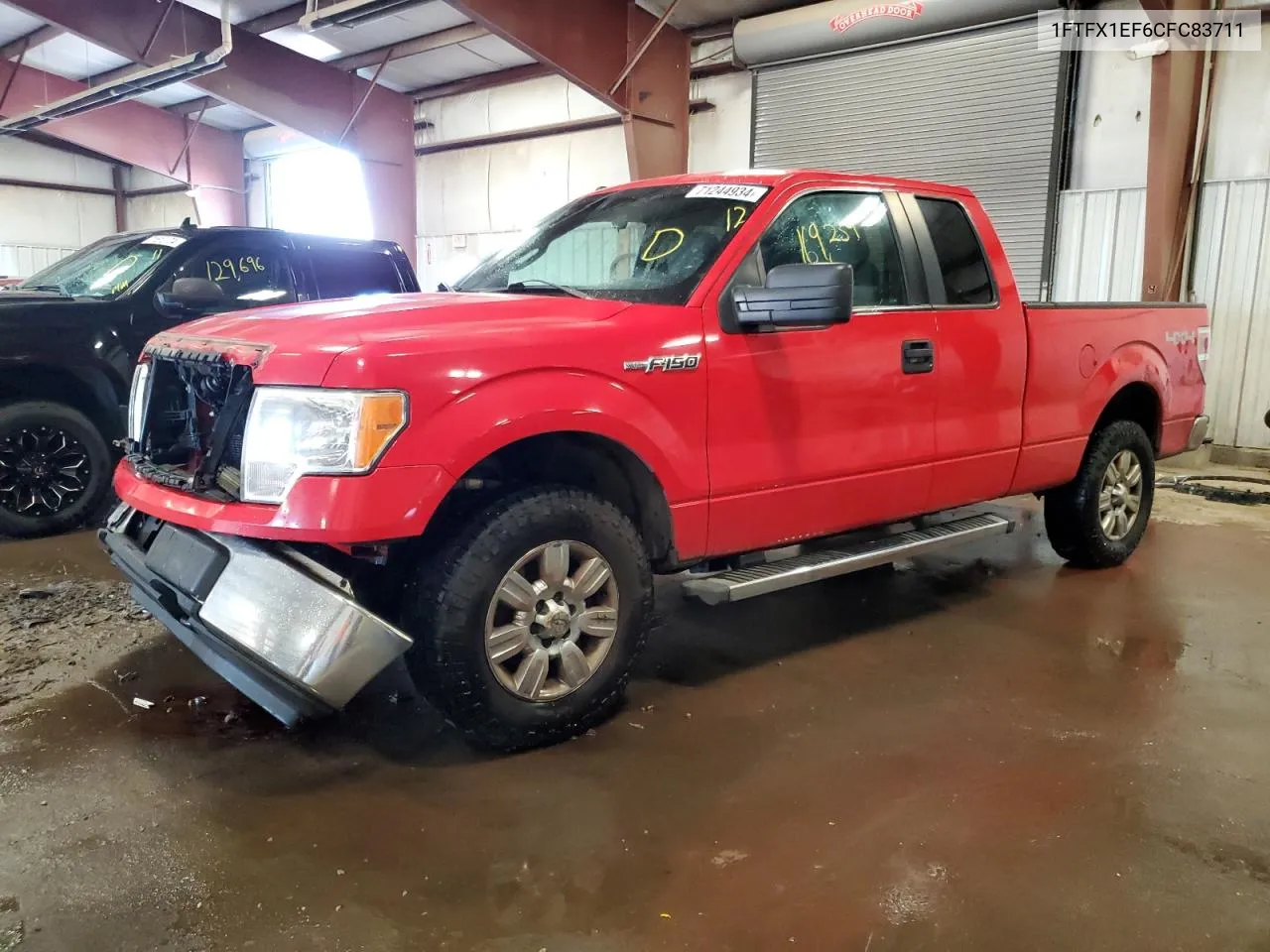 2012 Ford F150 Super Cab VIN: 1FTFX1EF6CFC83711 Lot: 71244934