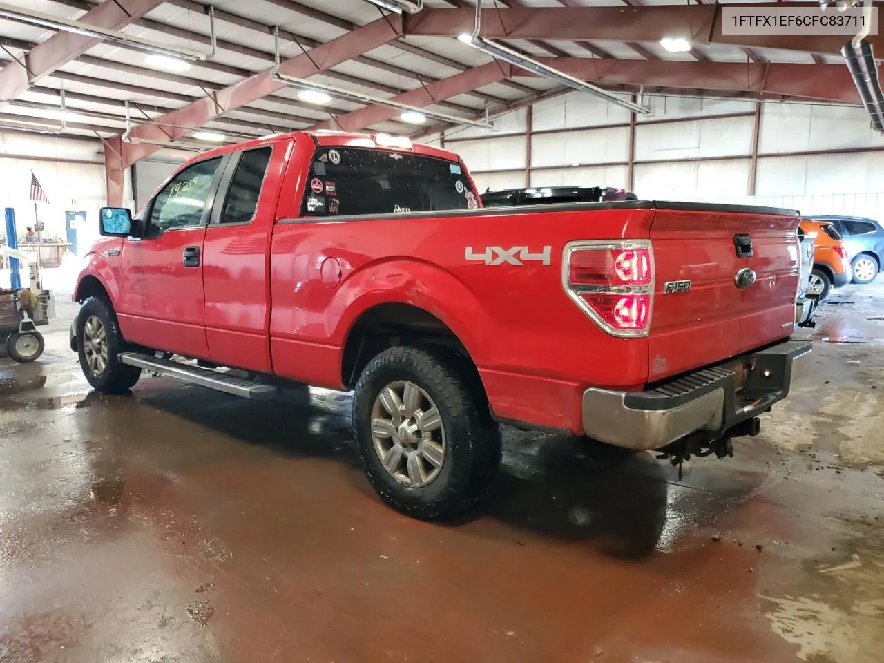 1FTFX1EF6CFC83711 2012 Ford F150 Super Cab