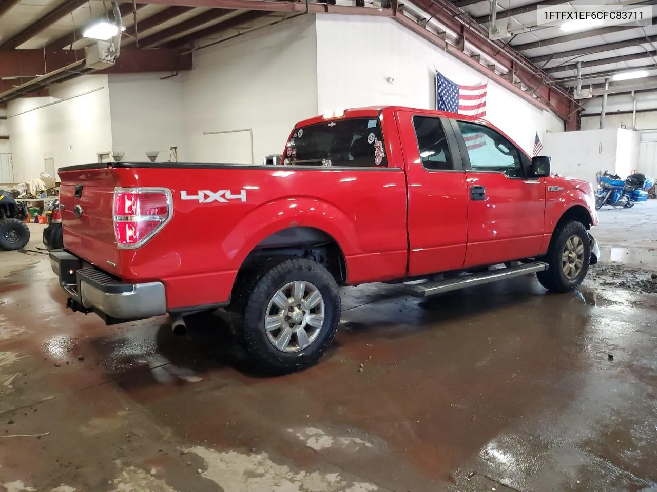 1FTFX1EF6CFC83711 2012 Ford F150 Super Cab