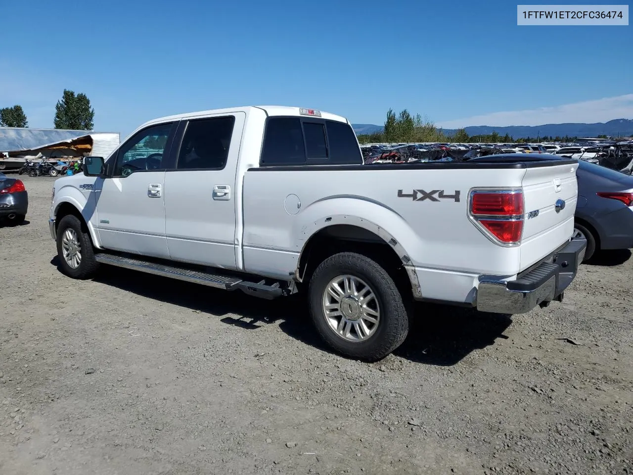 2012 Ford F150 Supercrew VIN: 1FTFW1ET2CFC36474 Lot: 71277974