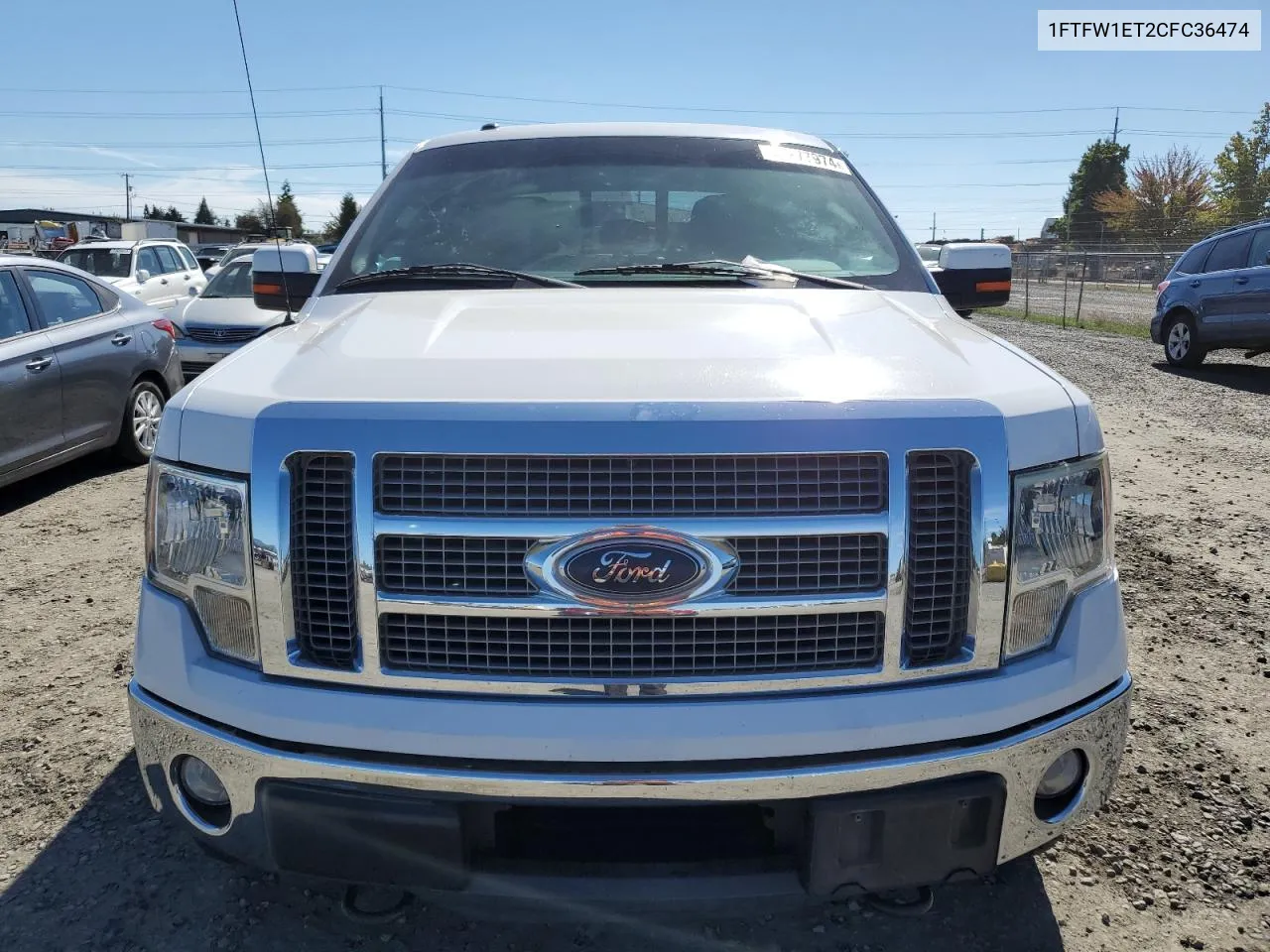 2012 Ford F150 Supercrew VIN: 1FTFW1ET2CFC36474 Lot: 71277974