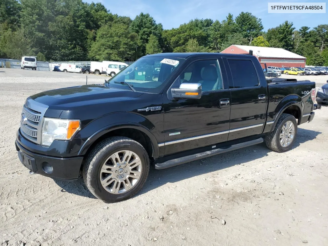 2012 Ford F150 Supercrew VIN: 1FTFW1ET9CFA48504 Lot: 71340254