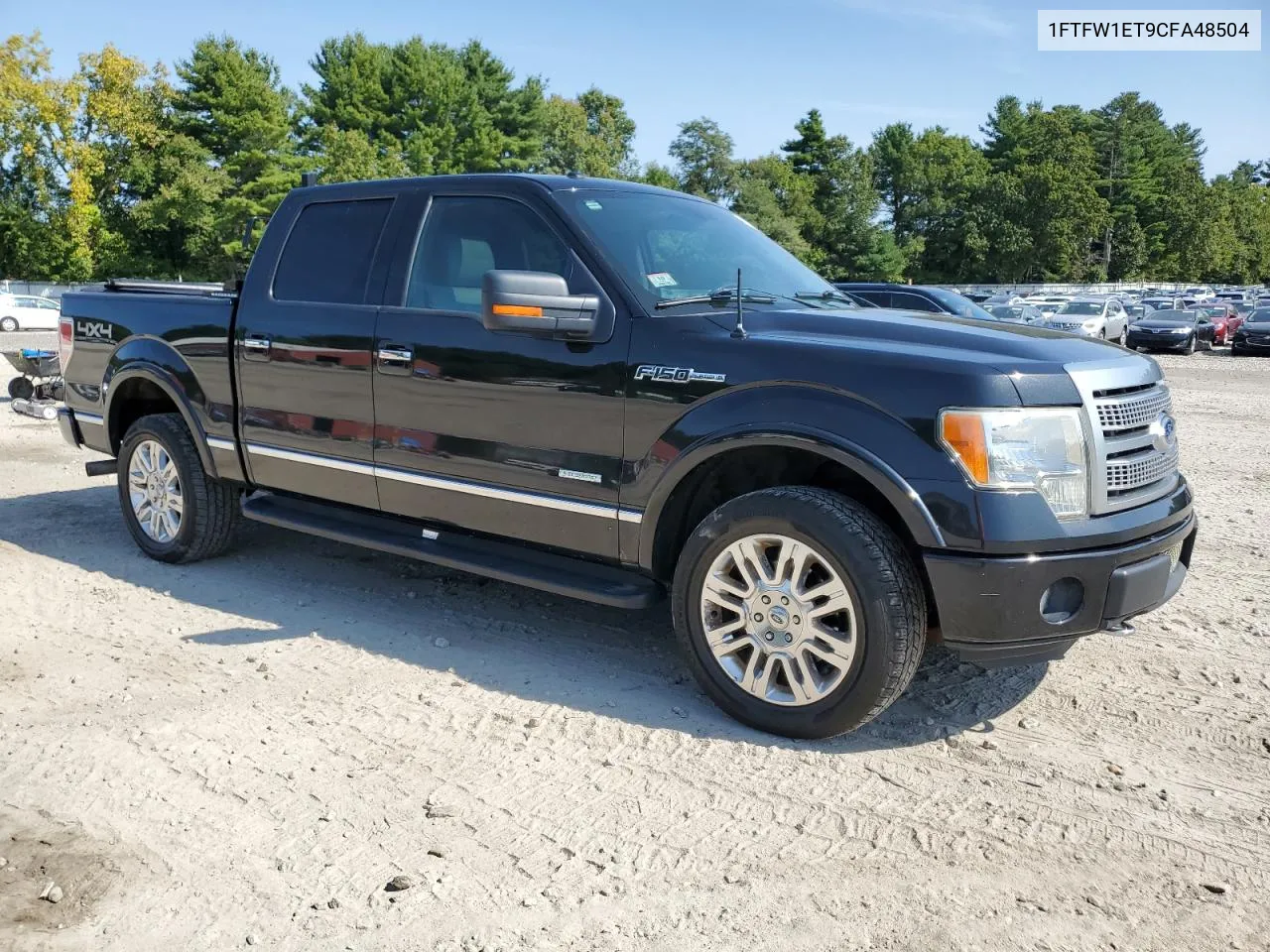 2012 Ford F150 Supercrew VIN: 1FTFW1ET9CFA48504 Lot: 71340254