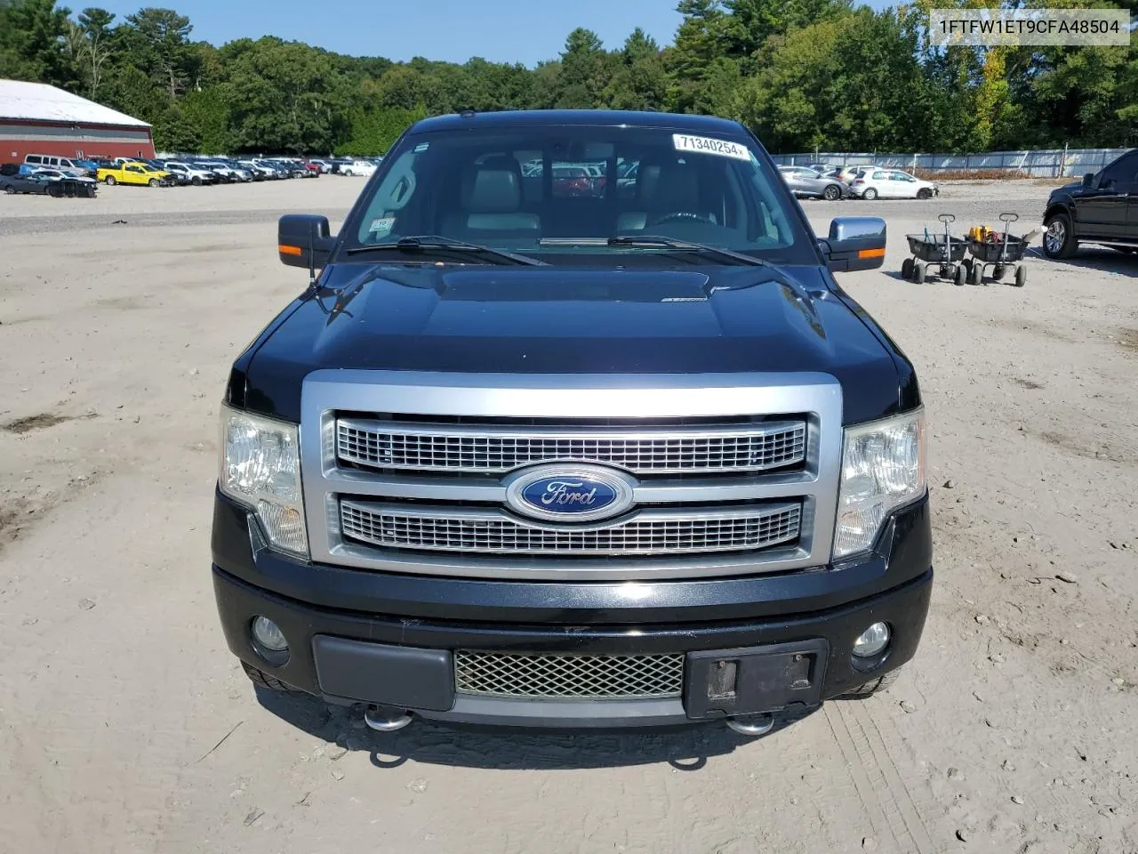 2012 Ford F150 Supercrew VIN: 1FTFW1ET9CFA48504 Lot: 71340254