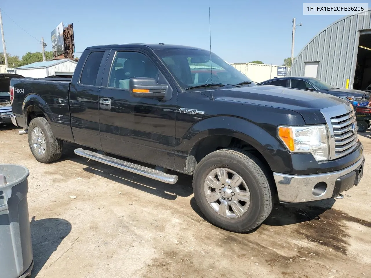 1FTFX1EF2CFB36205 2012 Ford F150 Super Cab