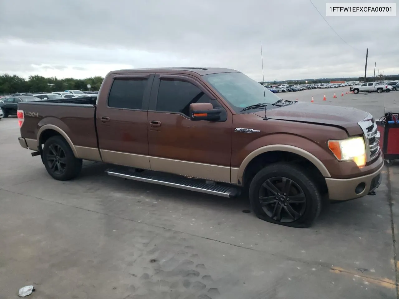 2012 Ford F150 Supercrew VIN: 1FTFW1EFXCFA00701 Lot: 71399954