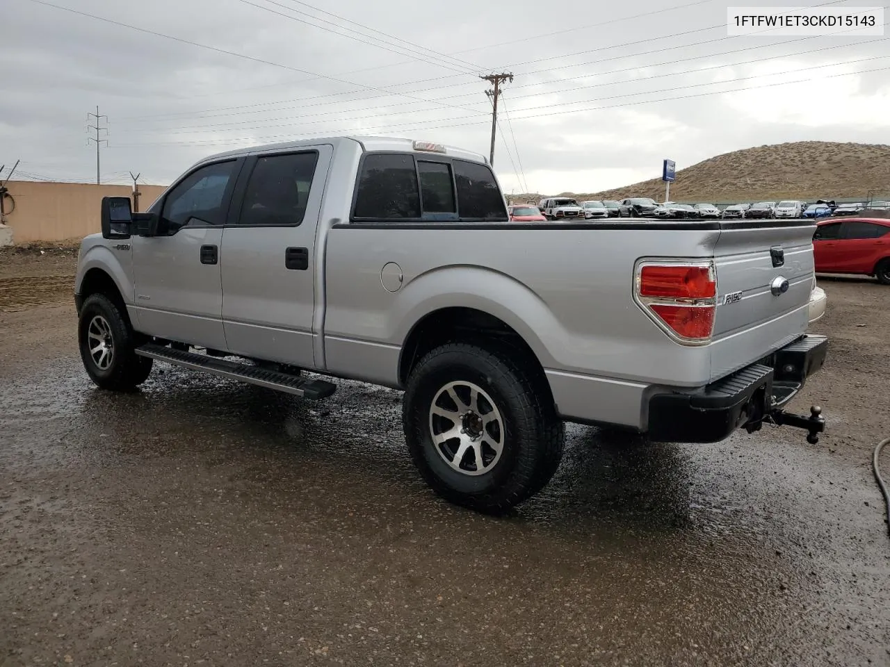 1FTFW1ET3CKD15143 2012 Ford F150 Supercrew