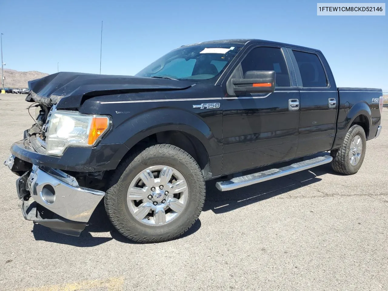 2012 Ford F150 Supercrew VIN: 1FTEW1CM8CKD52146 Lot: 71686184