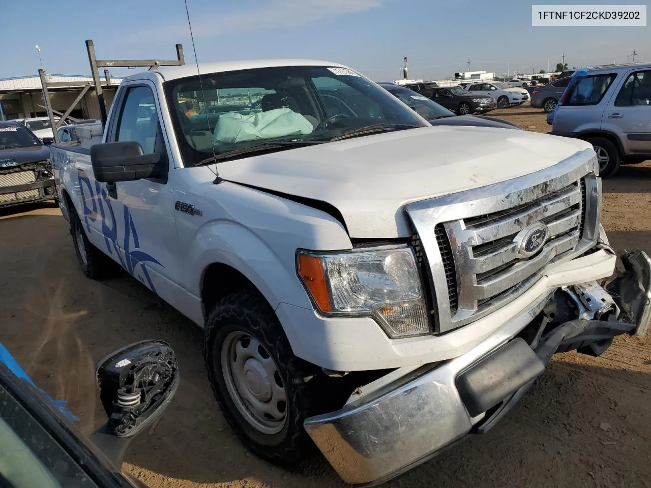 1FTNF1CF2CKD39202 2012 Ford F150