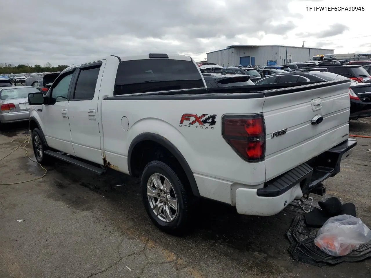 2012 Ford F150 Supercrew VIN: 1FTFW1EF6CFA90946 Lot: 71768284