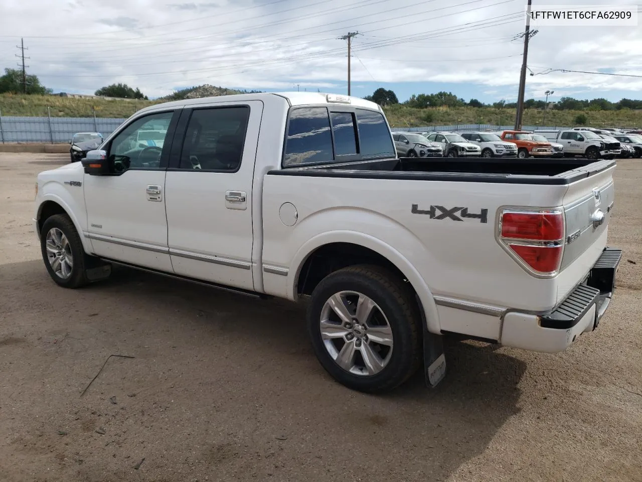 2012 Ford F150 Supercrew VIN: 1FTFW1ET6CFA62909 Lot: 71821944