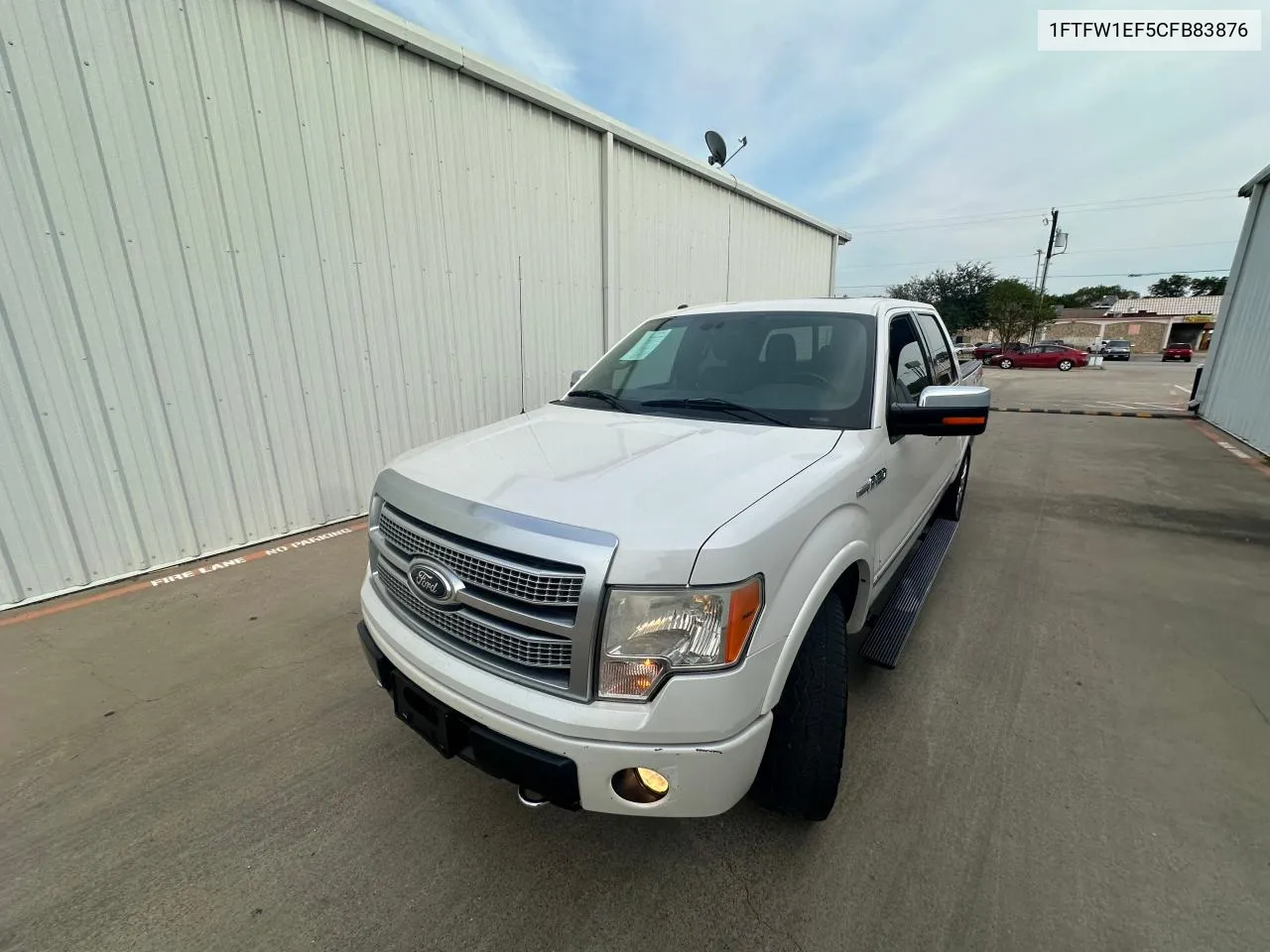 1FTFW1EF5CFB83876 2012 Ford F150 Supercrew