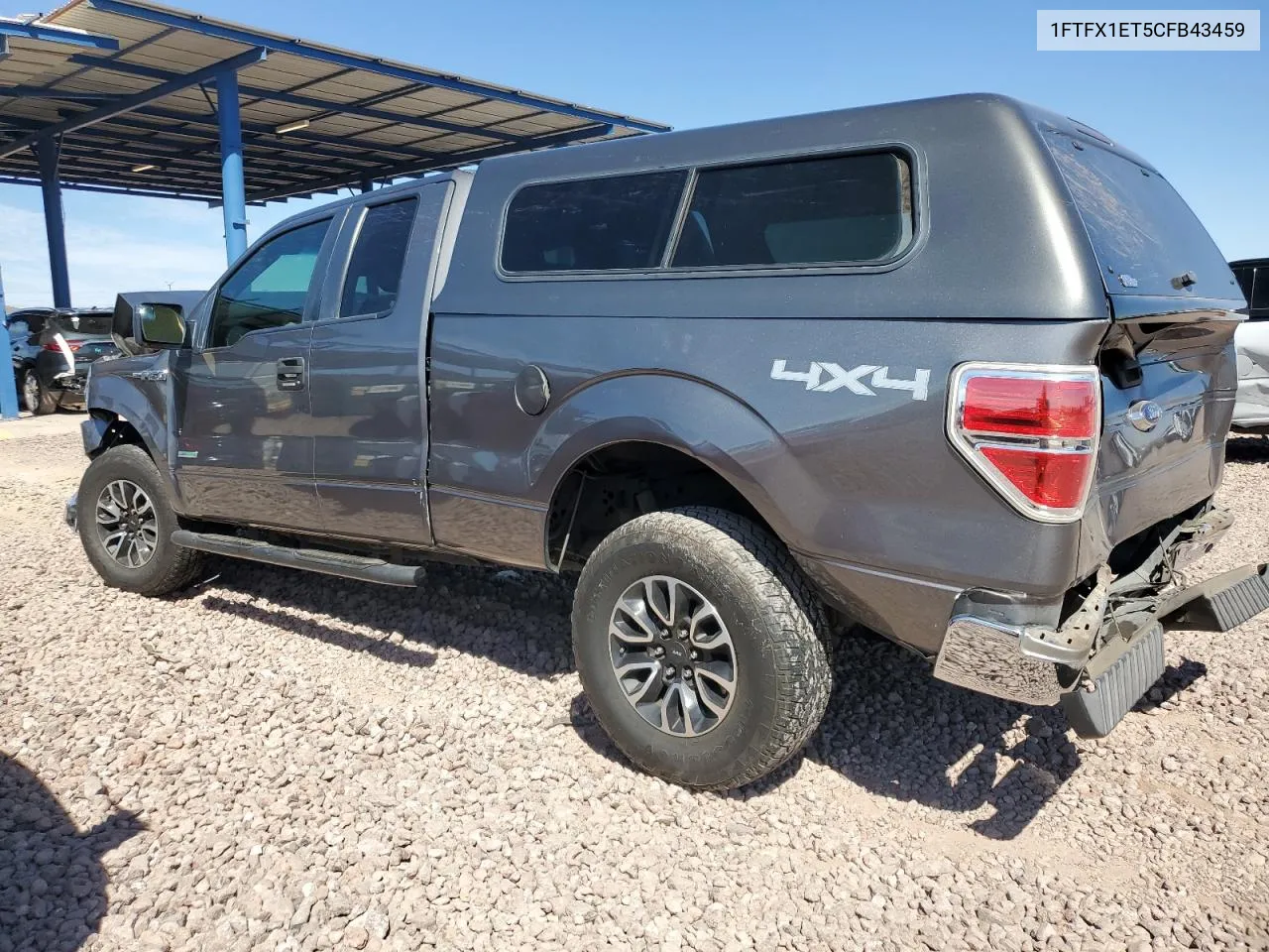 1FTFX1ET5CFB43459 2012 Ford F150 Super Cab