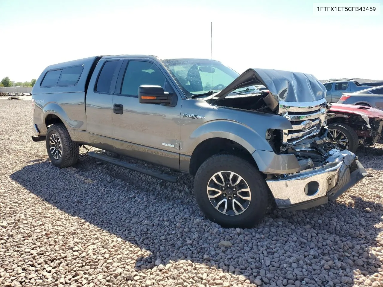 2012 Ford F150 Super Cab VIN: 1FTFX1ET5CFB43459 Lot: 71952894