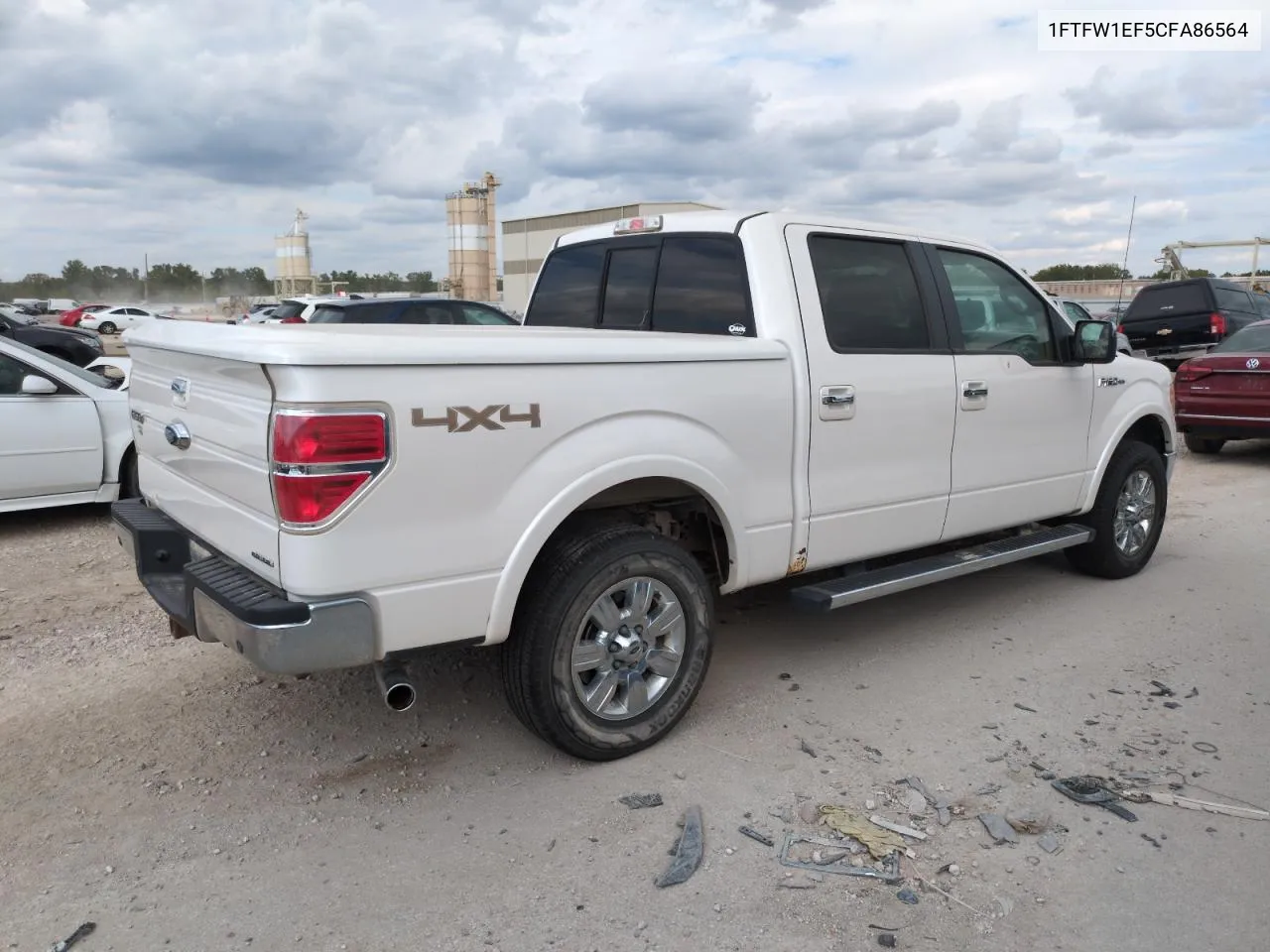 1FTFW1EF5CFA86564 2012 Ford F150 Supercrew