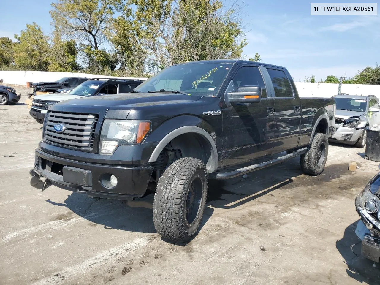 1FTFW1EFXCFA20561 2012 Ford F150 Supercrew