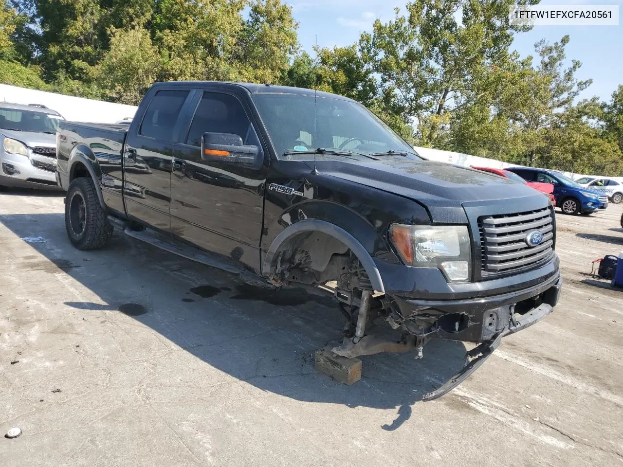 1FTFW1EFXCFA20561 2012 Ford F150 Supercrew