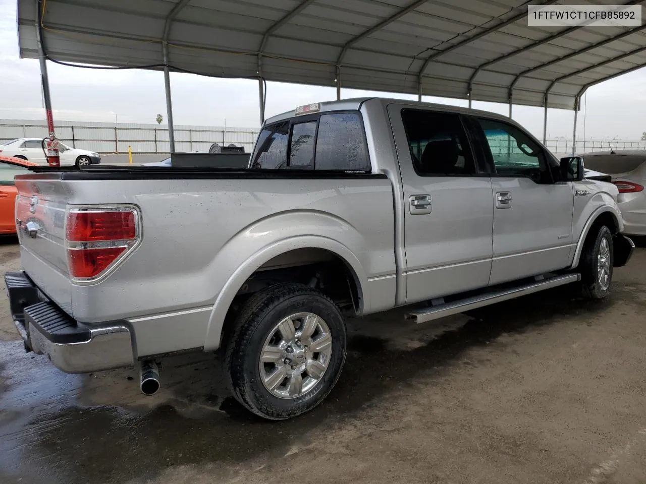 2012 Ford F150 Supercrew VIN: 1FTFW1CT1CFB85892 Lot: 72184734