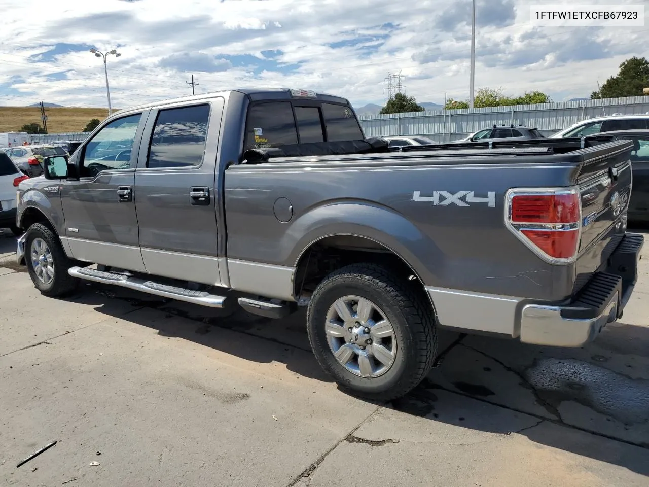 1FTFW1ETXCFB67923 2012 Ford F150 Supercrew