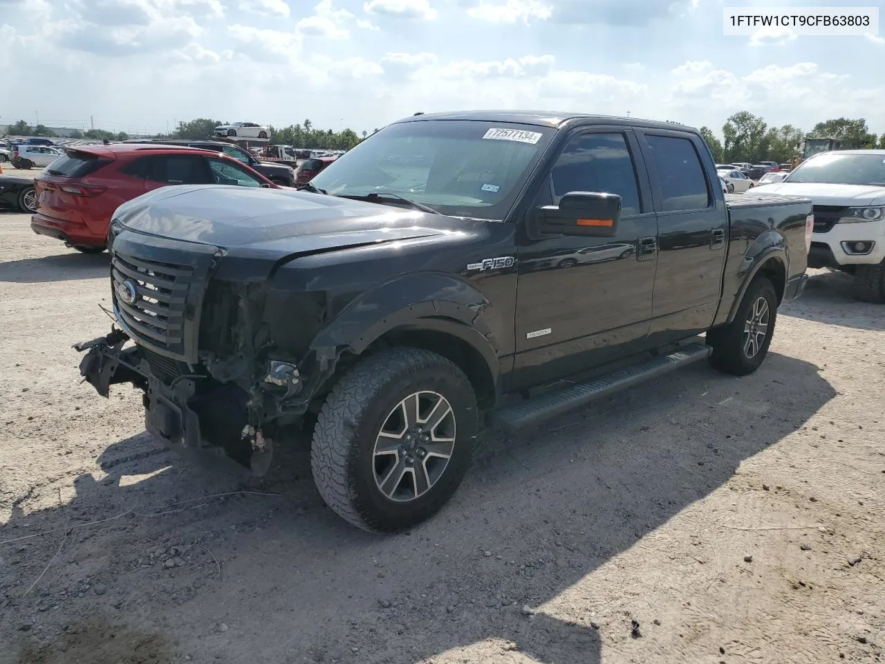 1FTFW1CT9CFB63803 2012 Ford F150 Supercrew