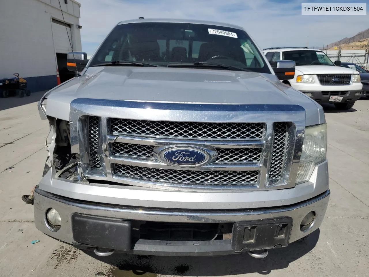 1FTFW1ET1CKD31504 2012 Ford F150 Supercrew