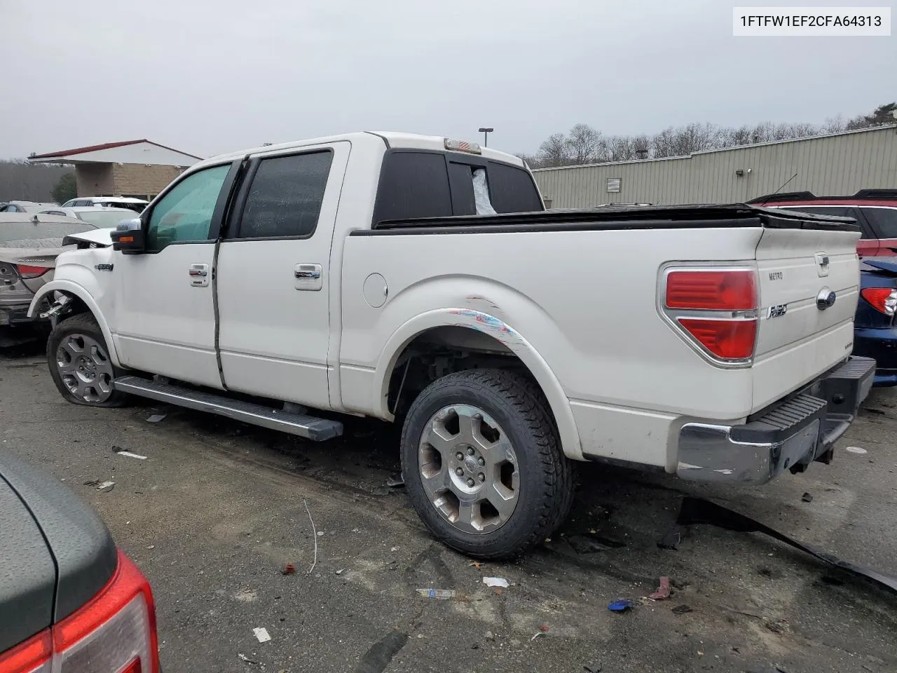 2012 Ford F150 Supercrew VIN: 1FTFW1EF2CFA64313 Lot: 72675604