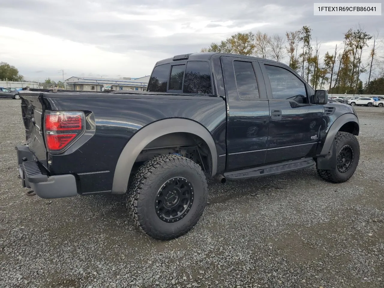 2012 Ford F150 Svt Raptor VIN: 1FTEX1R69CFB86041 Lot: 72754994