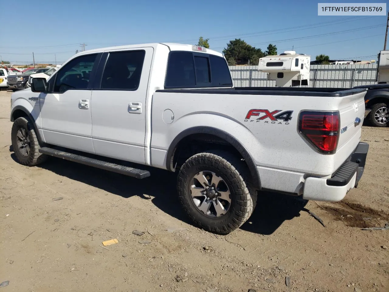 1FTFW1EF5CFB15769 2012 Ford F150 Supercrew