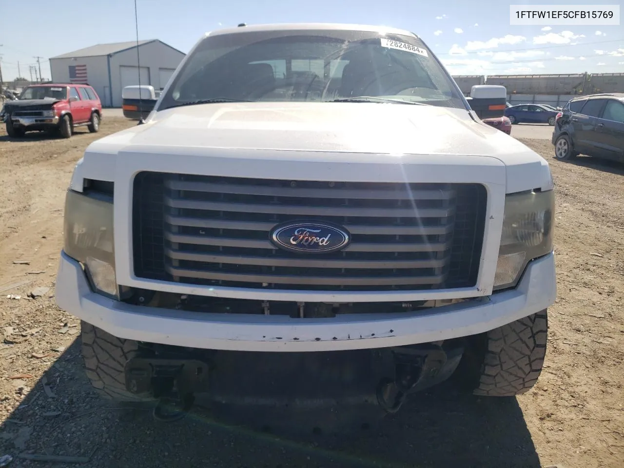 2012 Ford F150 Supercrew VIN: 1FTFW1EF5CFB15769 Lot: 72824884