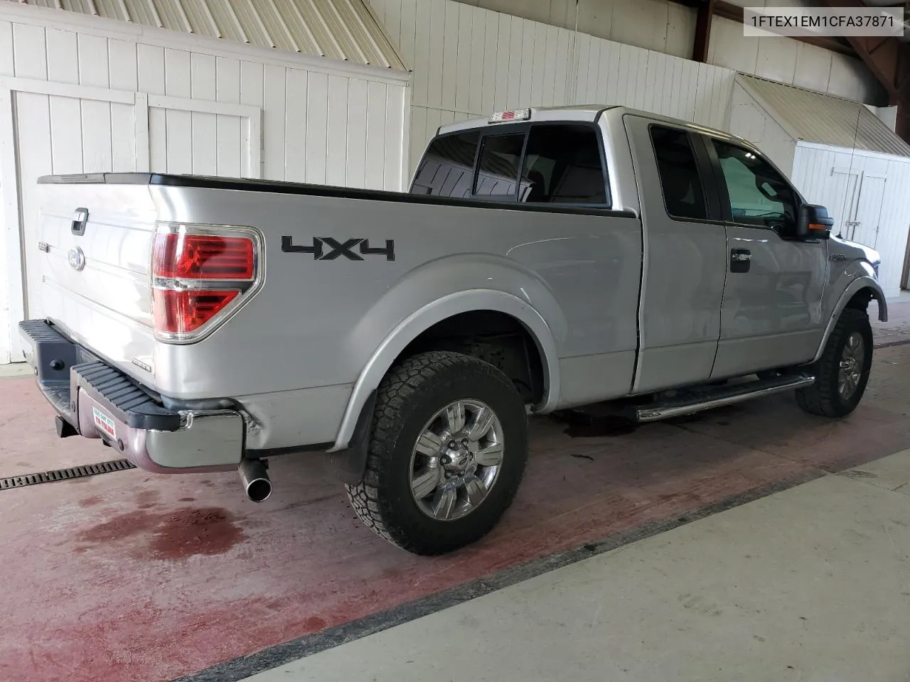 1FTEX1EM1CFA37871 2012 Ford F150 Super Cab