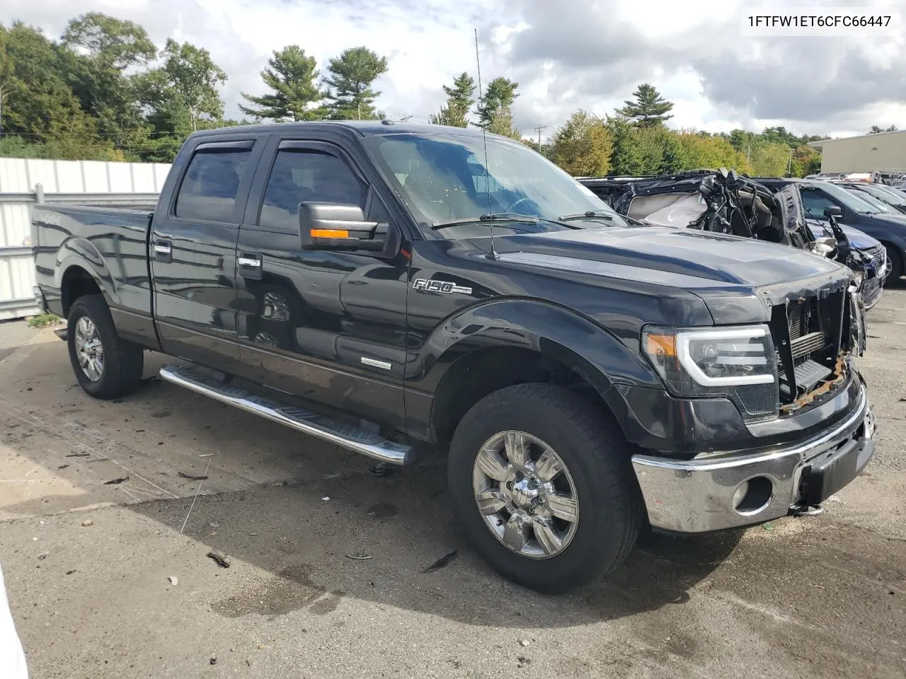 2012 Ford F150 Supercrew VIN: 1FTFW1ET6CFC66447 Lot: 73011814