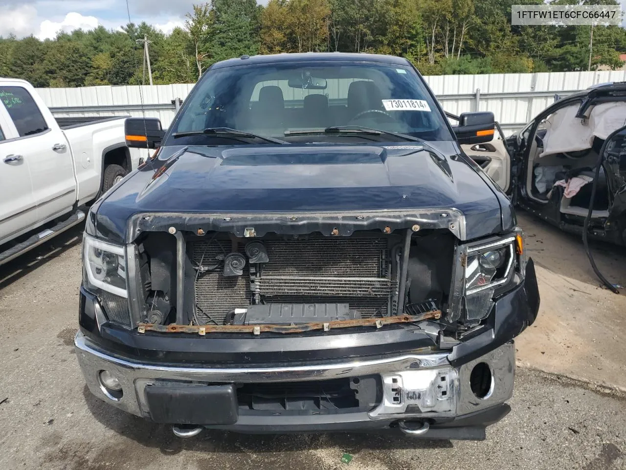 2012 Ford F150 Supercrew VIN: 1FTFW1ET6CFC66447 Lot: 73011814