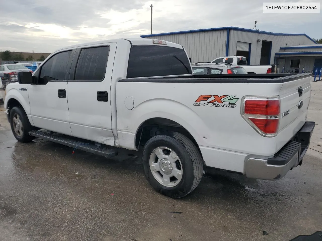 2012 Ford F150 Supercrew VIN: 1FTFW1CF7CFA02554 Lot: 73105644