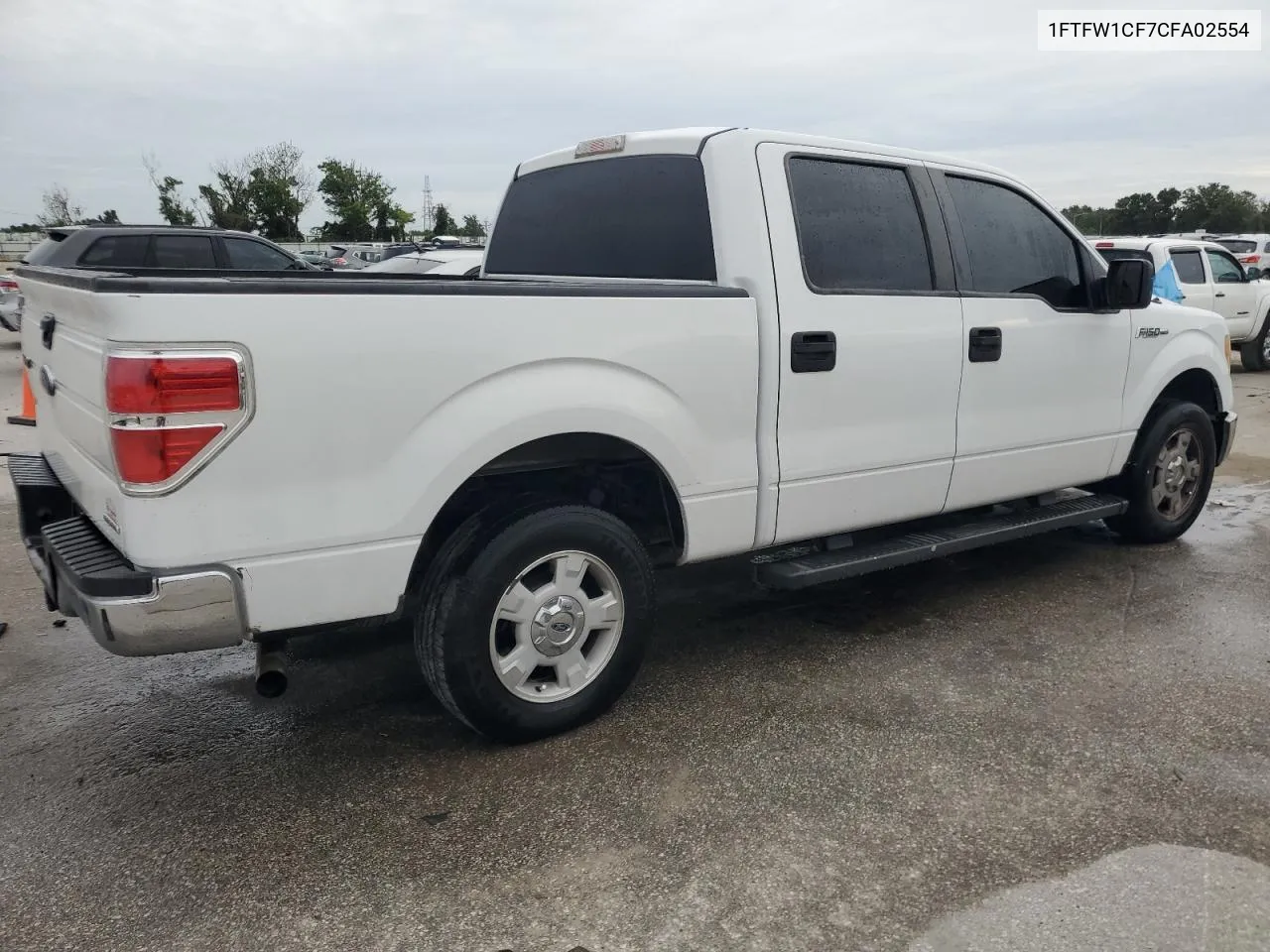 2012 Ford F150 Supercrew VIN: 1FTFW1CF7CFA02554 Lot: 73105644