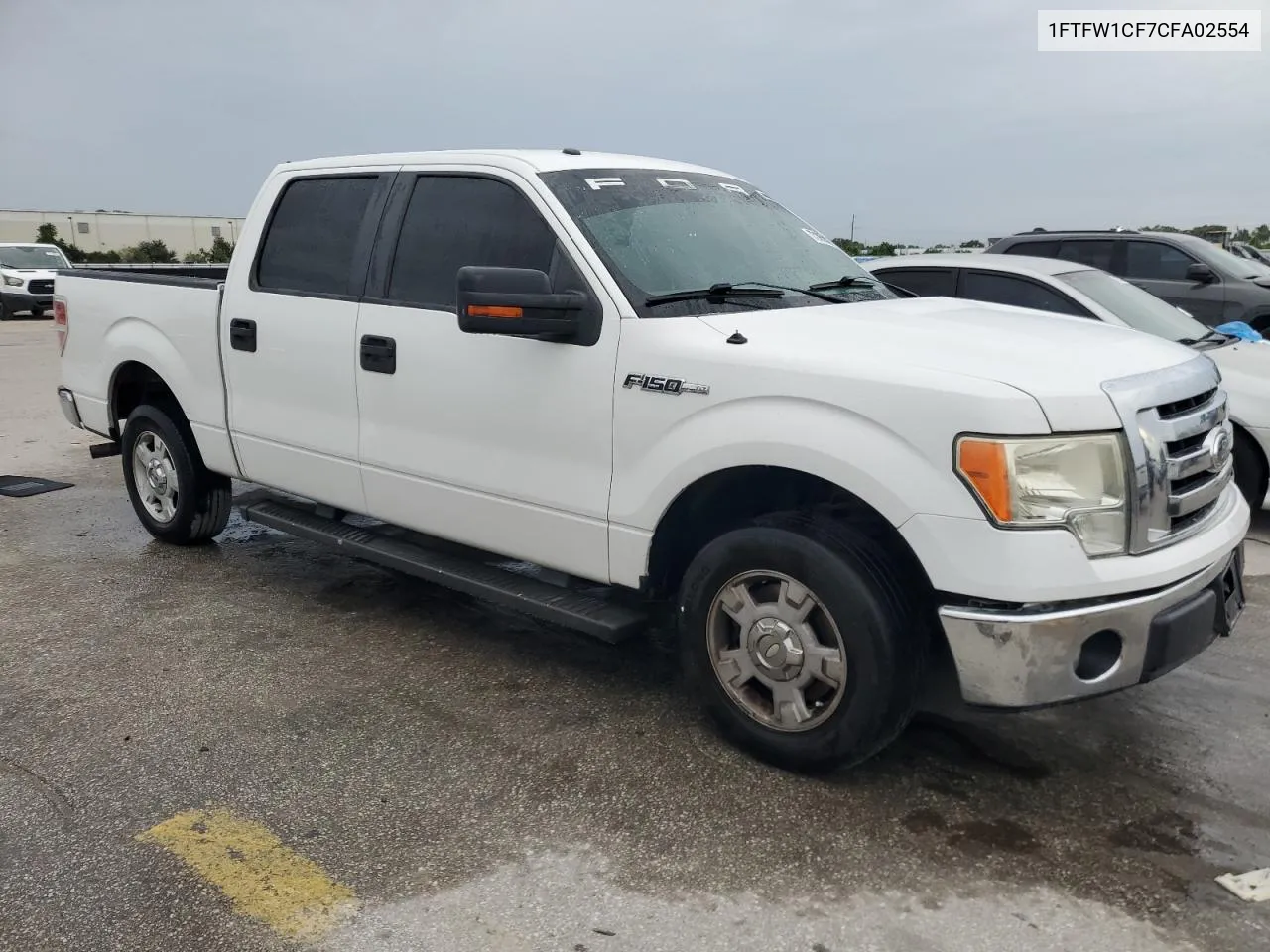 2012 Ford F150 Supercrew VIN: 1FTFW1CF7CFA02554 Lot: 73105644