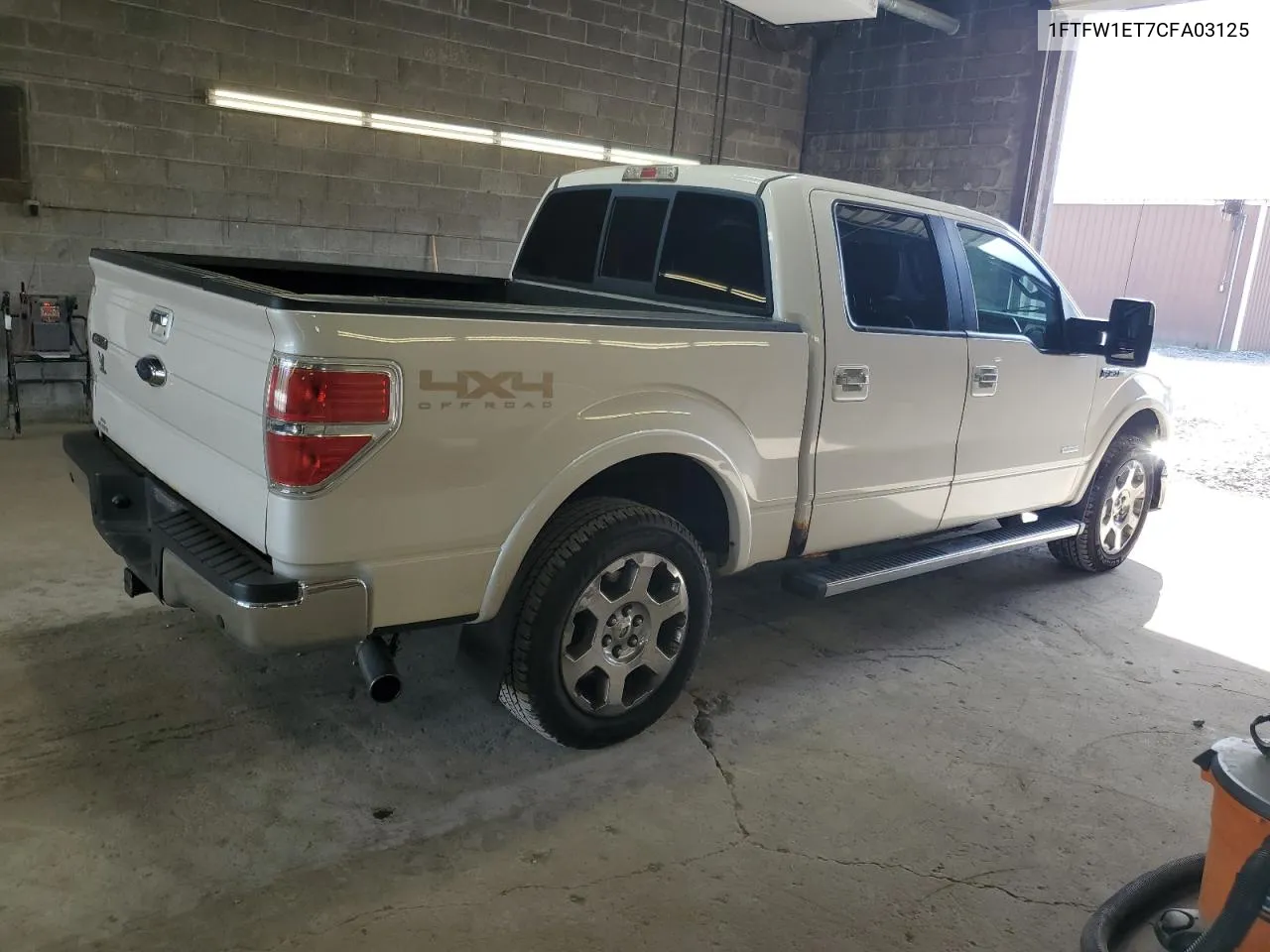 2012 Ford F150 Supercrew VIN: 1FTFW1ET7CFA03125 Lot: 73275464