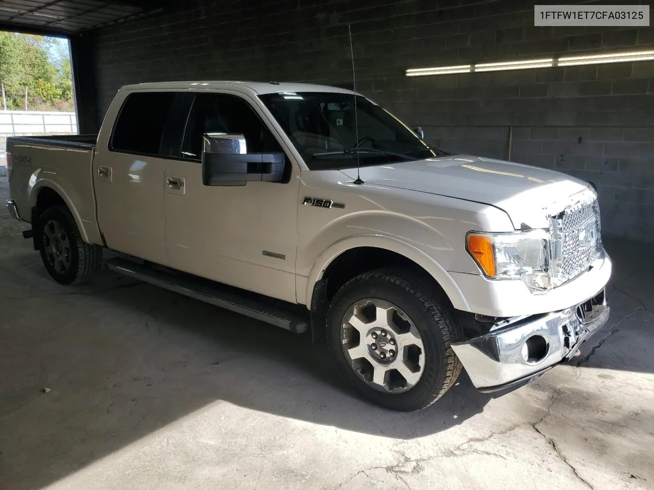 1FTFW1ET7CFA03125 2012 Ford F150 Supercrew