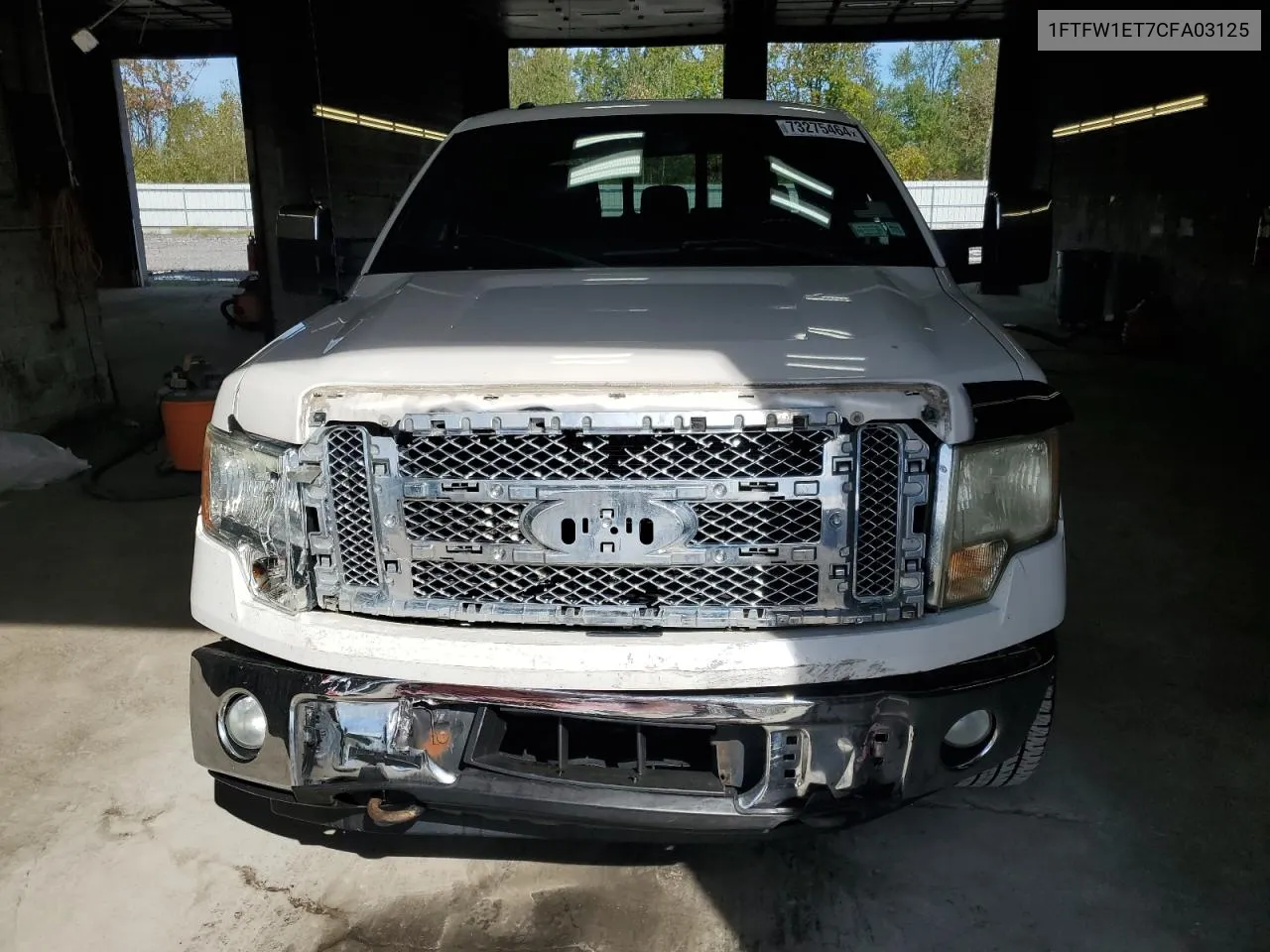 2012 Ford F150 Supercrew VIN: 1FTFW1ET7CFA03125 Lot: 73275464