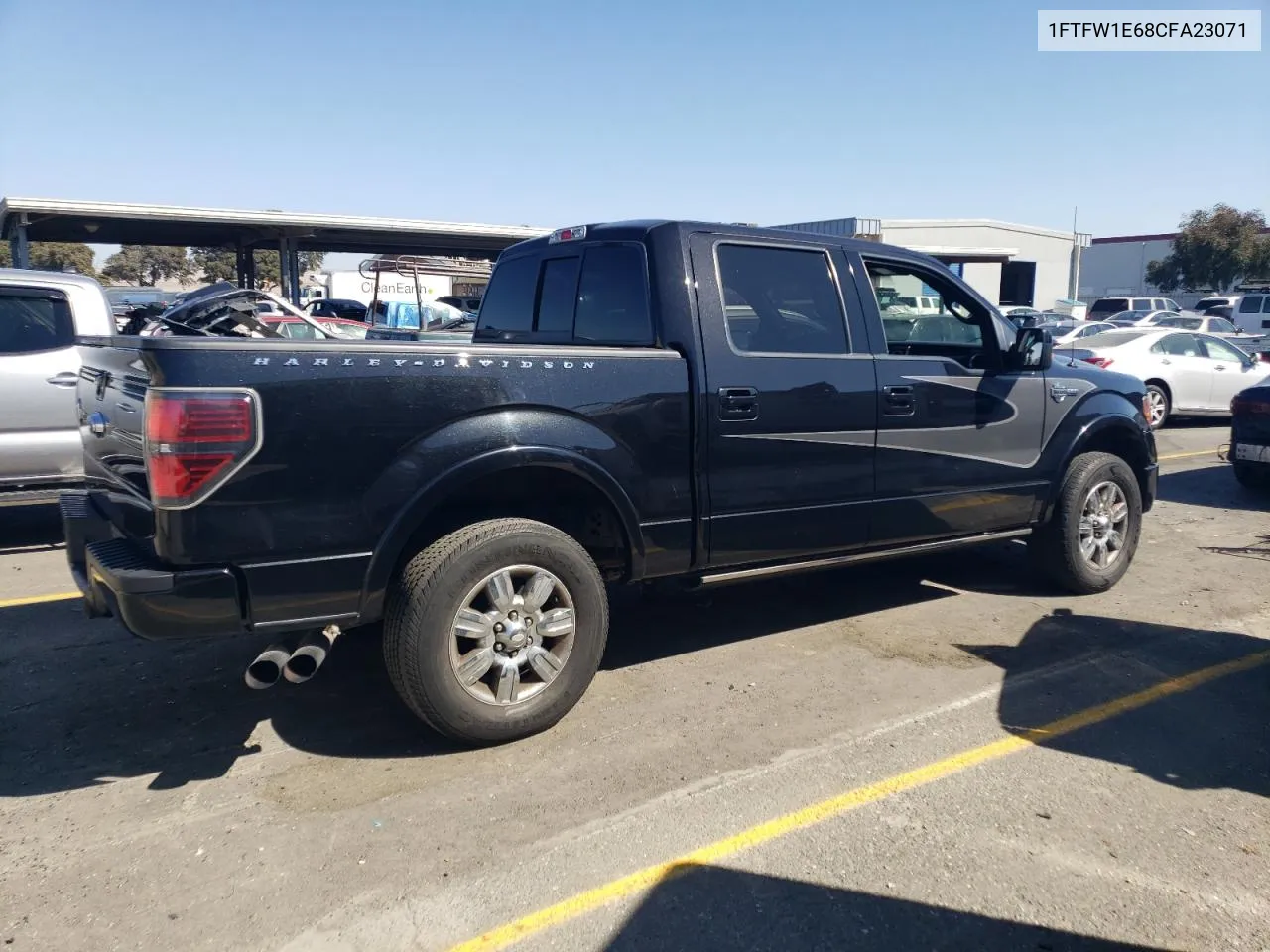 2012 Ford F150 Supercrew VIN: 1FTFW1E68CFA23071 Lot: 73377304