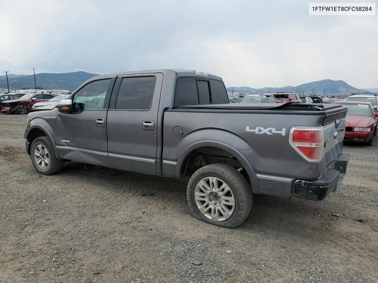 2012 Ford F150 Supercrew VIN: 1FTFW1ET8CFC58284 Lot: 73684474