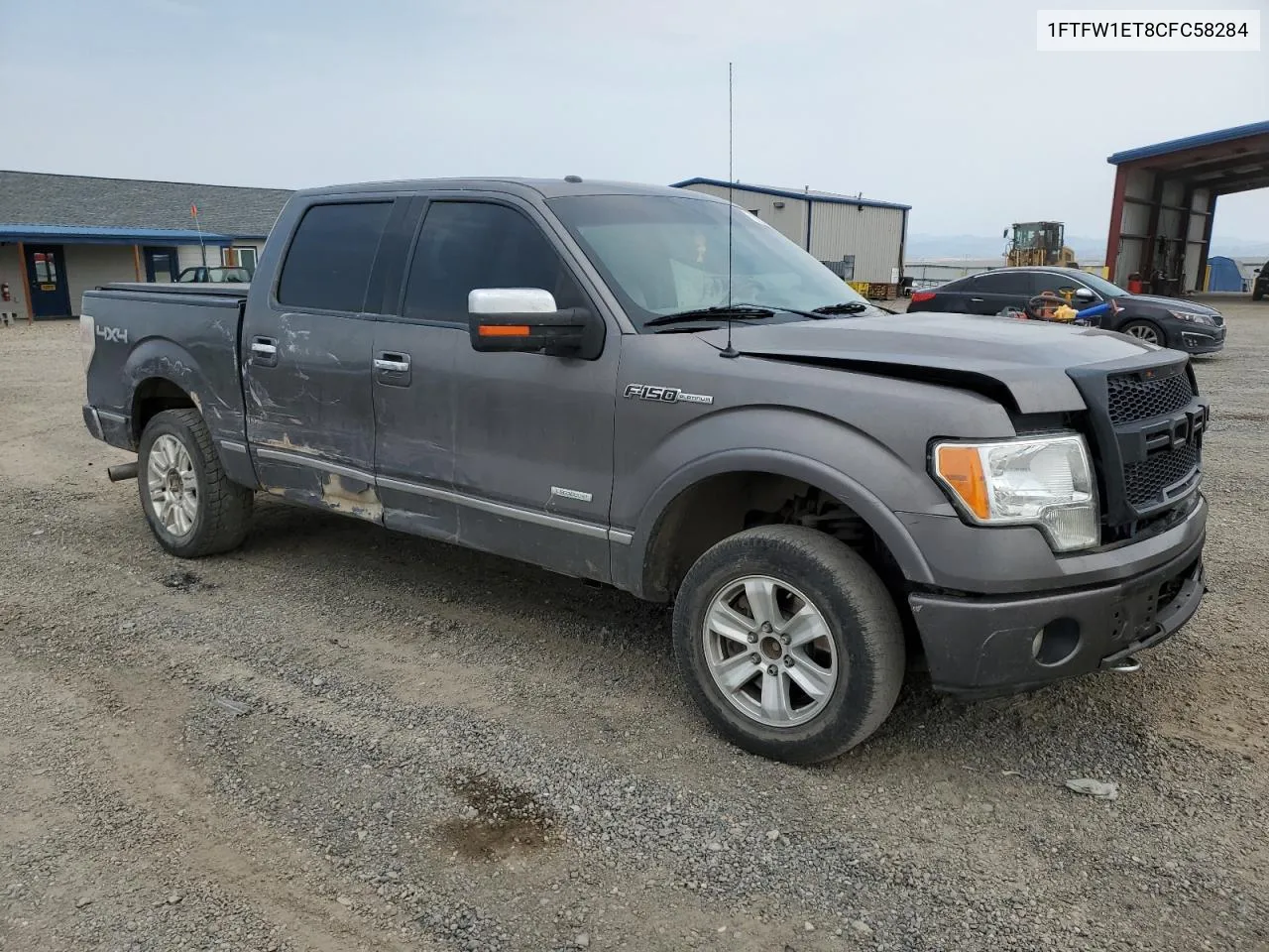 2012 Ford F150 Supercrew VIN: 1FTFW1ET8CFC58284 Lot: 73684474