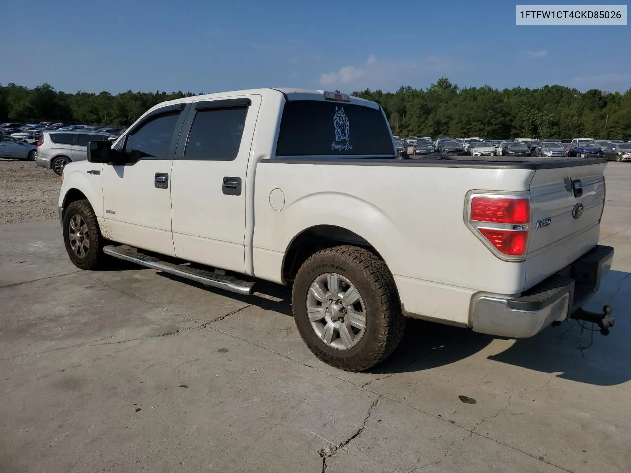 2012 Ford F150 Supercrew VIN: 1FTFW1CT4CKD85026 Lot: 74925764