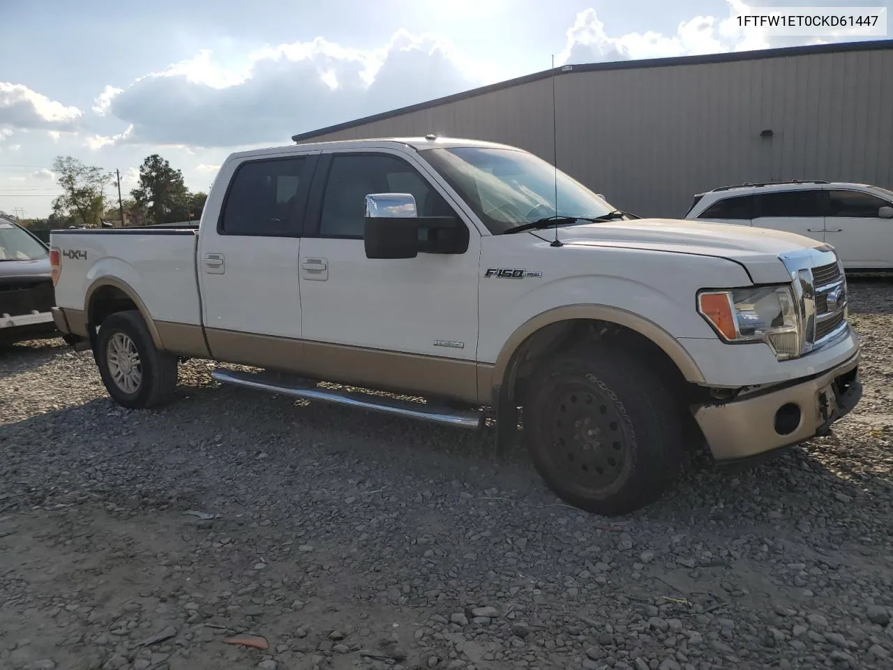 2012 Ford F150 Supercrew VIN: 1FTFW1ET0CKD61447 Lot: 75173784