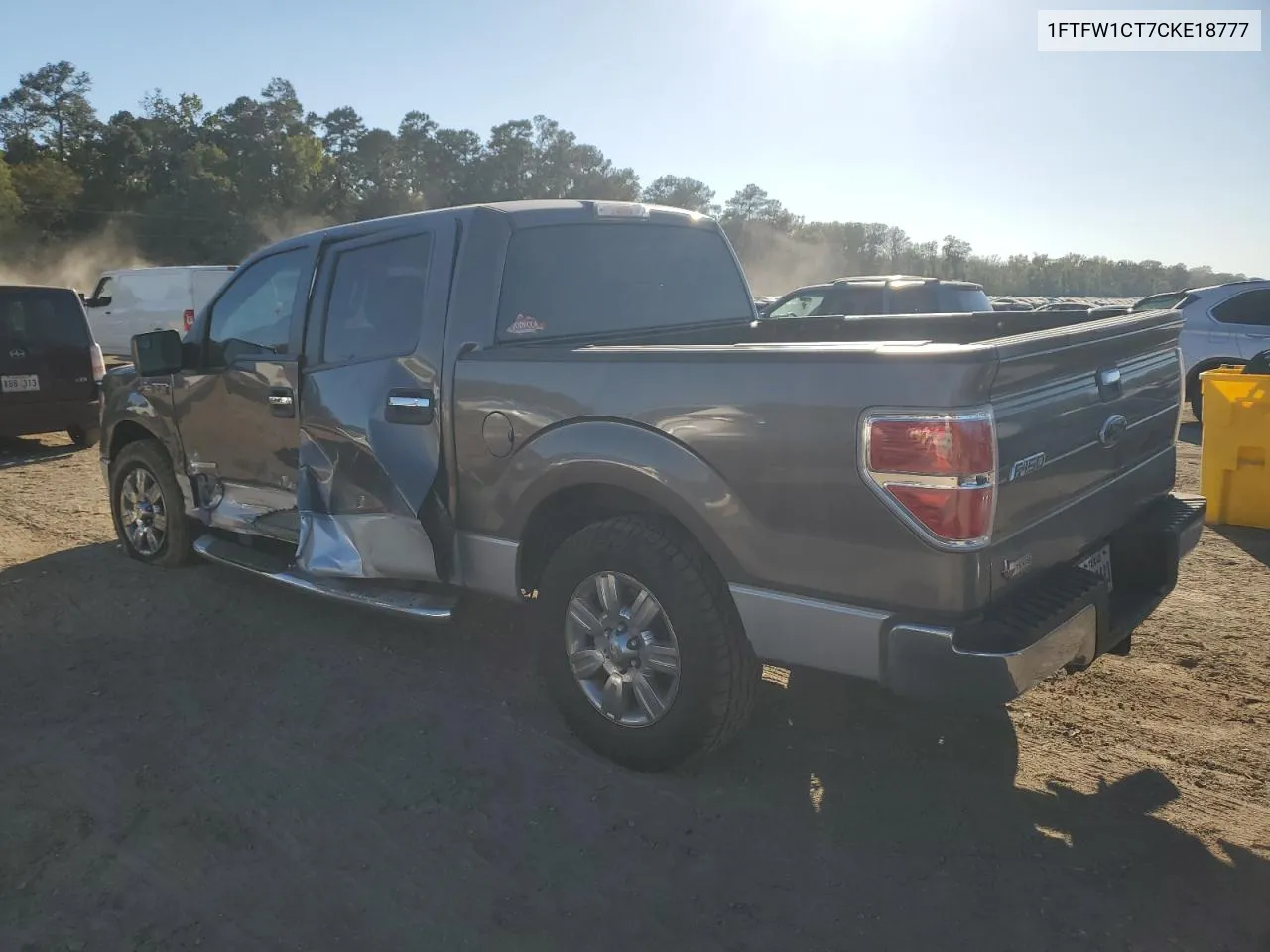 1FTFW1CT7CKE18777 2012 Ford F150 Supercrew