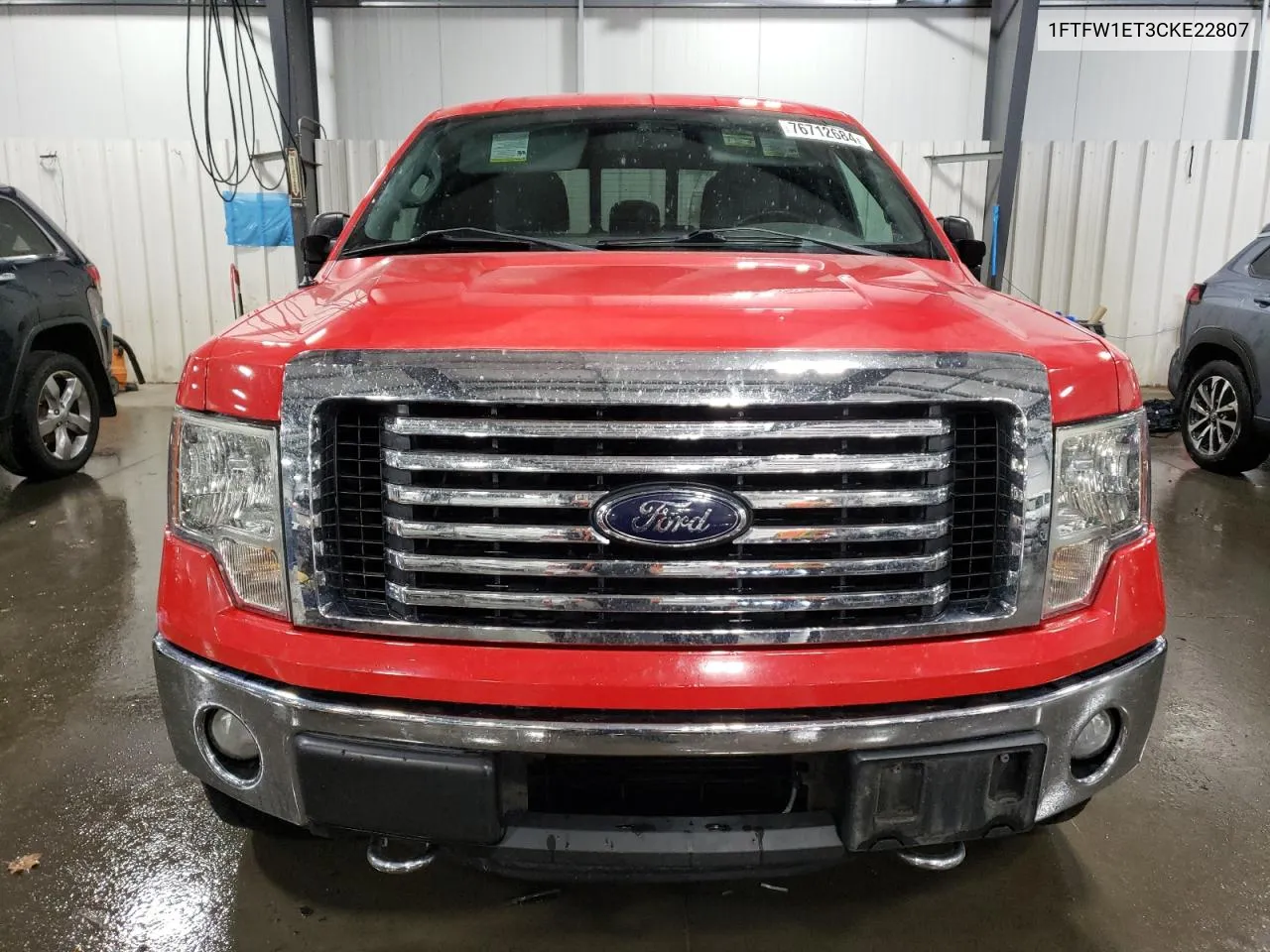 1FTFW1ET3CKE22807 2012 Ford F150 Supercrew