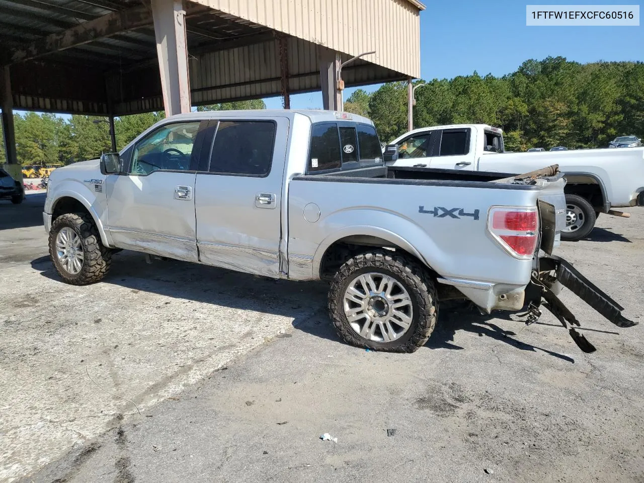 2012 Ford F150 Supercrew VIN: 1FTFW1EFXCFC60516 Lot: 77624904