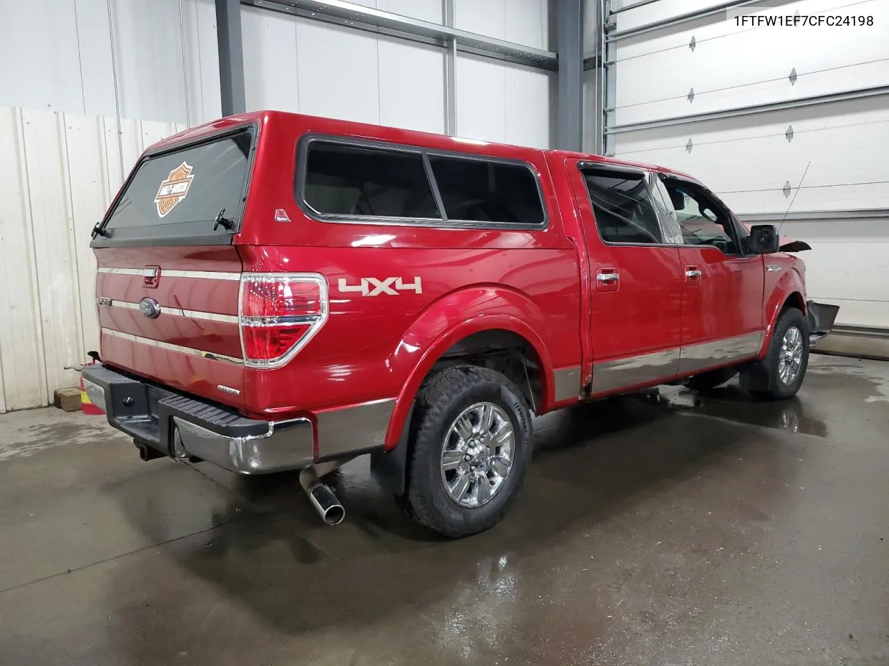 2012 Ford F150 Supercrew VIN: 1FTFW1EF7CFC24198 Lot: 78031194