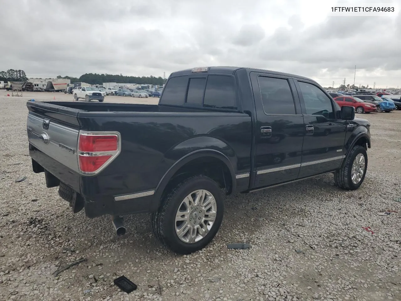 2012 Ford F150 Supercrew VIN: 1FTFW1ET1CFA94683 Lot: 78087554