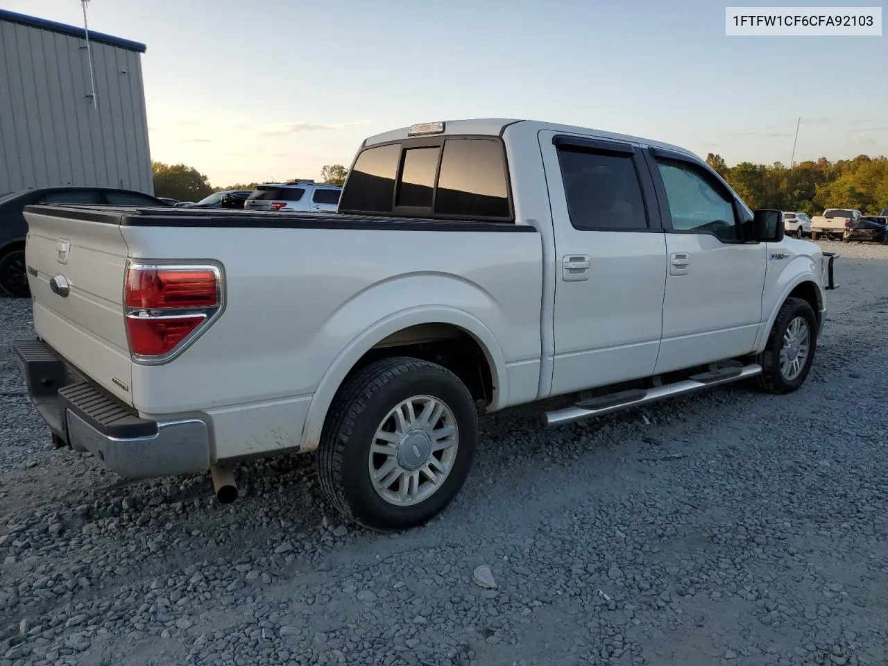 2012 Ford F150 Supercrew VIN: 1FTFW1CF6CFA92103 Lot: 78151474